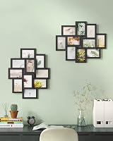 SONGMICS Collage Picture Frames 10x 4x6 Photos Wall Frame RPF20BK Ink Black view 2