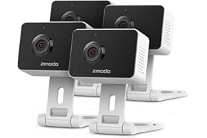 Zmodo Mini Pro, 1080P Plug-in WiFi Security Camera, Indoor Smart Camera with AI Motion Detection, Pet Nanny Cam, Night Vision