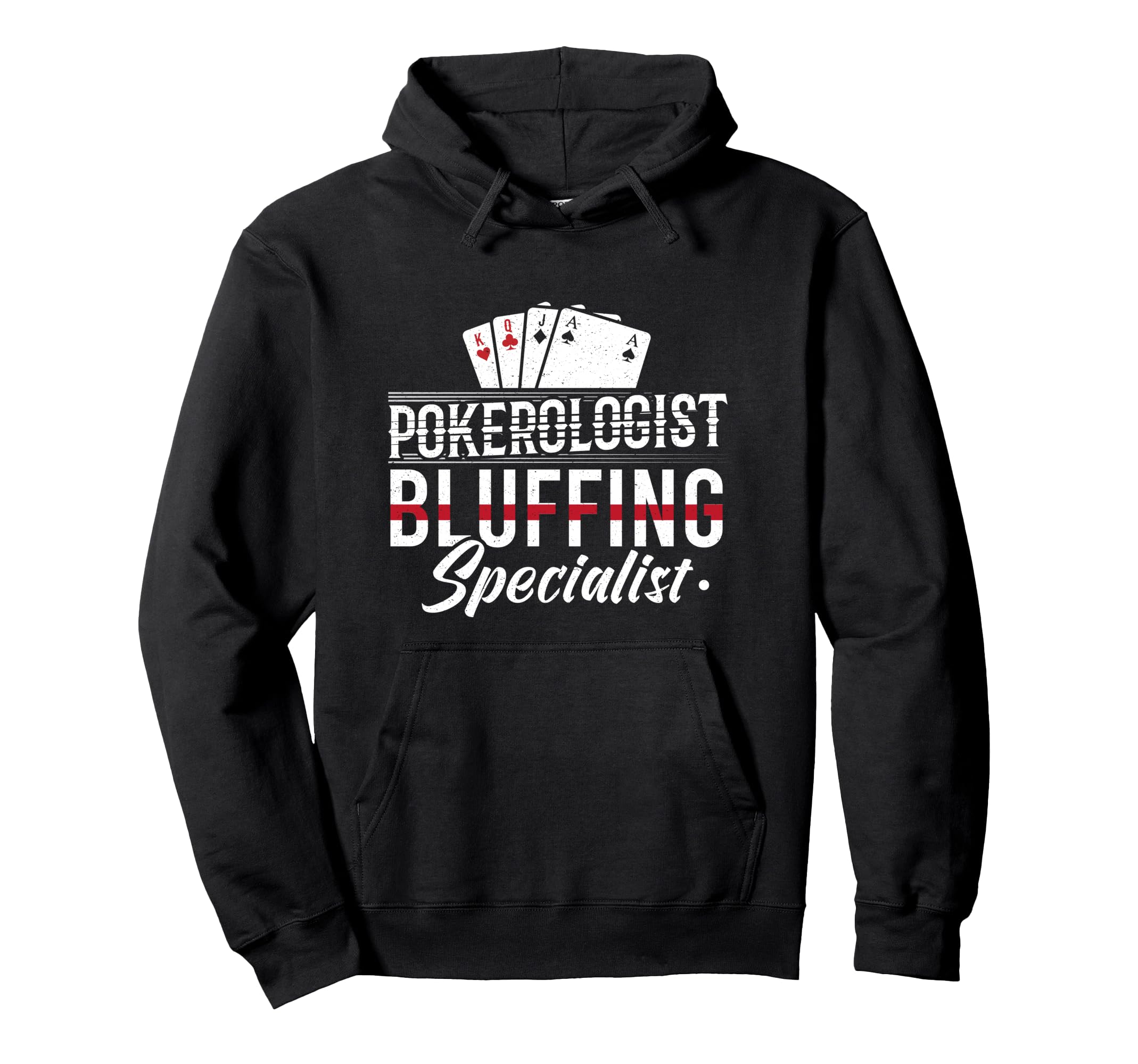 Poker Outfit For Men Texas Holdem Poker Cards Poker Player Pullover Hoodie