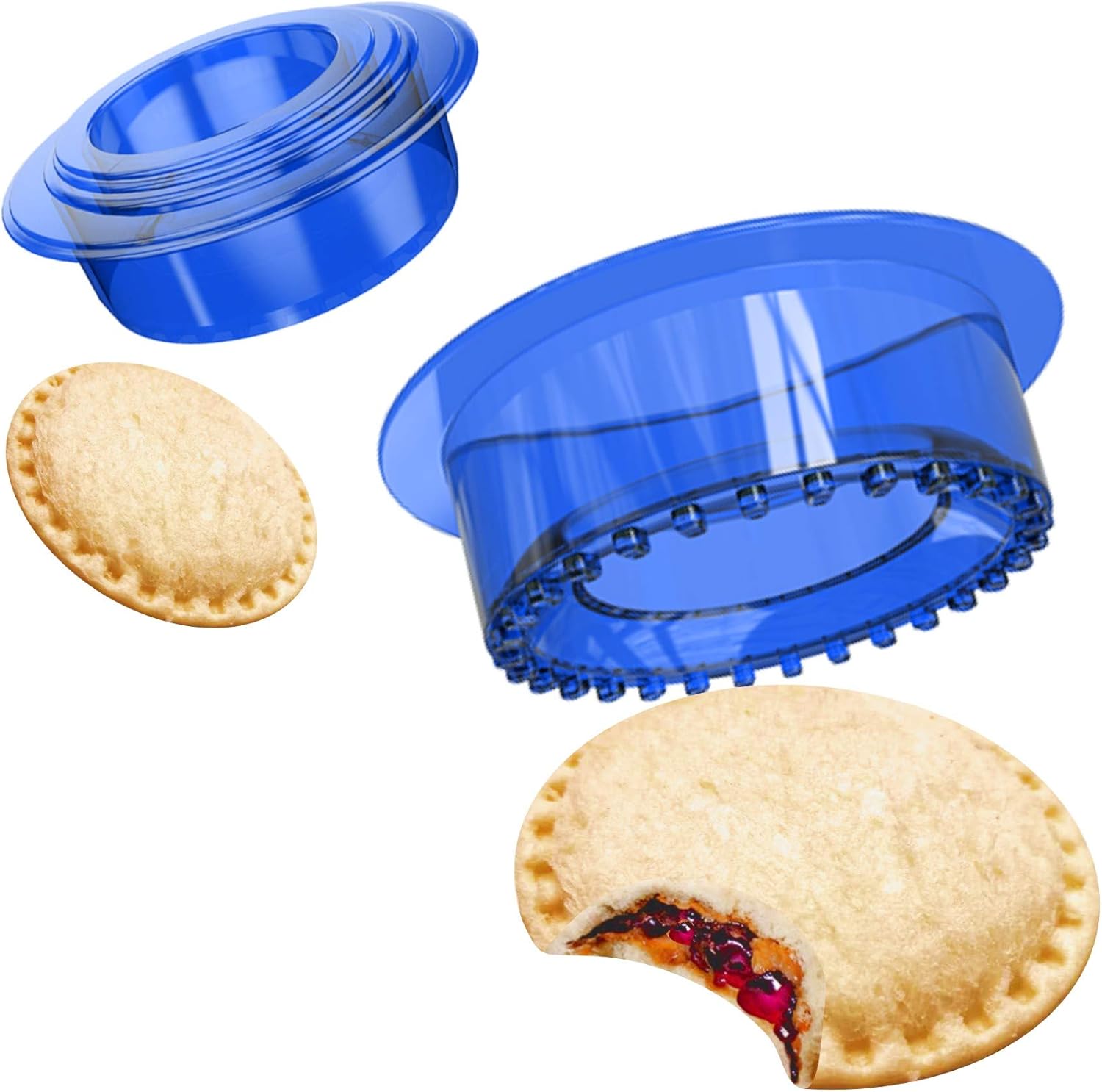 YUMKT Sandwich Cutter Uncrustable Sealer Cookie Bread Pancake Maker PCJ