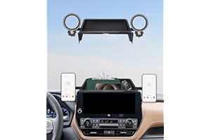 AbeeyGeomarn Car Phone Holder for 2024 2025 2026 Toyota Grand Highlander/Grand Highlander Hybrid Accessories Apply to 12.3 in