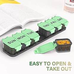Extra Large Weekly Pill Organizer - XL Vitamin