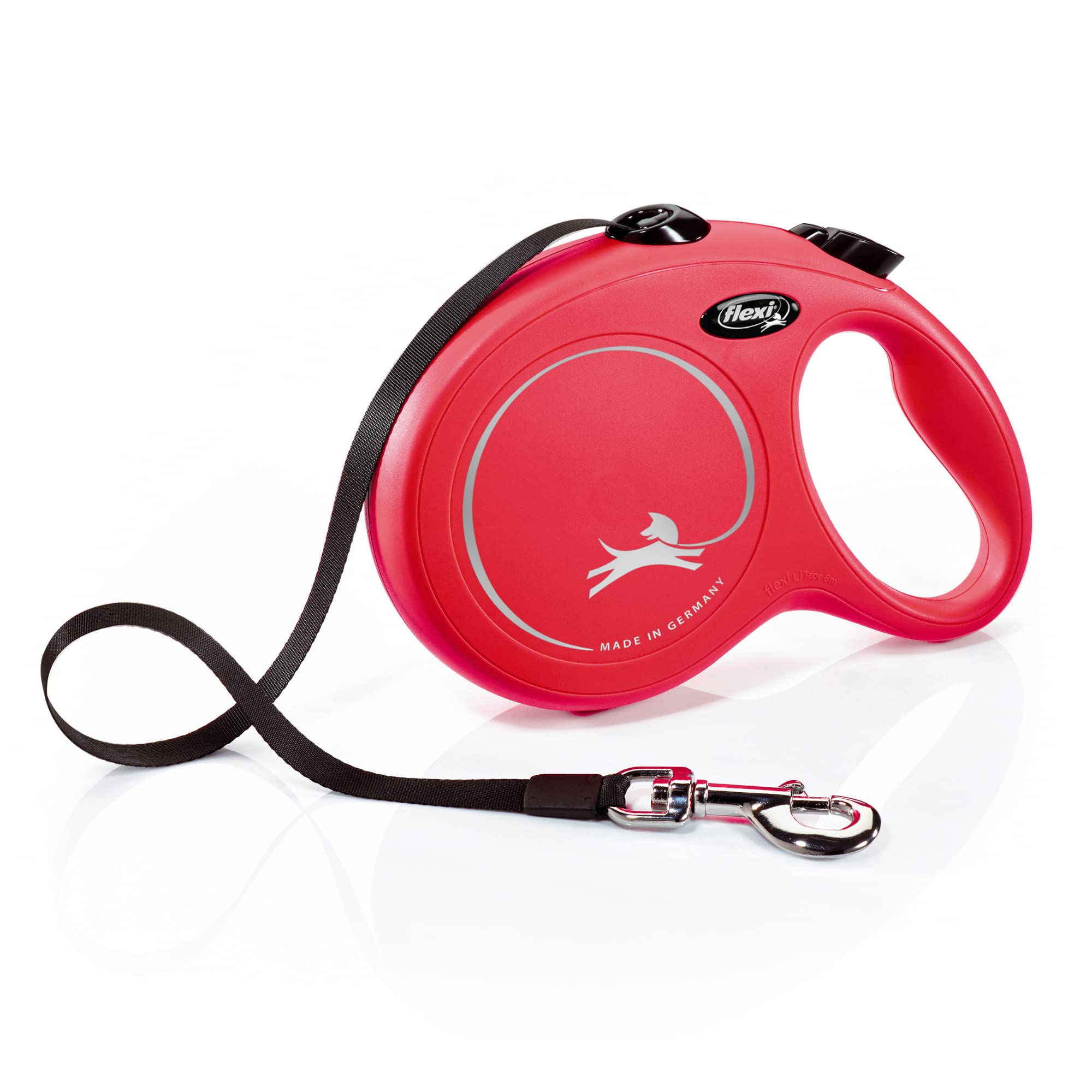 Flexi New Classic Tape Retractable Leash, Red, Large/26' — image 1