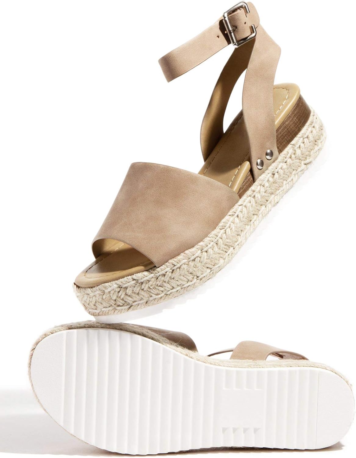 studded espadrille flatforms