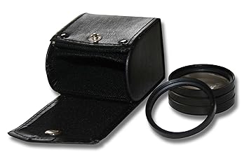 vhbw Nah-Linsen Makrofilter Set 49mm für Kamera Sony E 16 mm 2.8 (SEL16F28), E 18-55 mm 3.5-5.6 OSS (SEL1855).