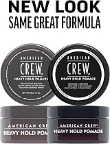 American Crew Heavy Hold Pomade 85g High Shine Water-Based Men Hair Styling view 2