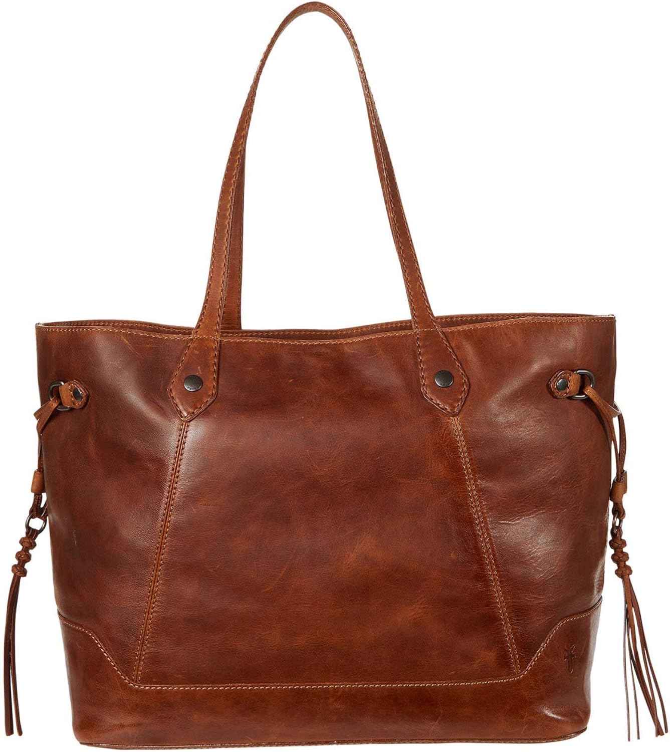 Frye Melissa Colorblock Large Carryall, Beige Multi Handbags