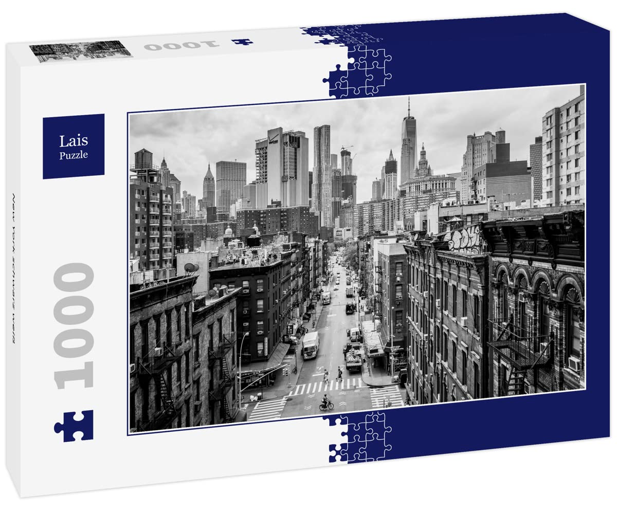 Lais Puzzle New York black white 1000 pieces