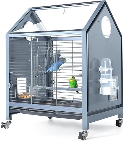 Amazon.com: Vision L12 電線鳥籠,鳥屋適合愛情鳥和鳳尾鸚鵡