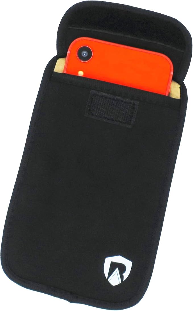 RadiArmor AntiRadiation Cell Phone Sleeve EMF Blocking Pouch That Fits Most Cell Phones