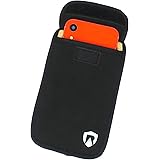 RadiArmor Anti-Radiation Cell Phone Sleeve - EMF Blocking Pouch That Fits Most Cell Phones - Updated Version (Black, Large)