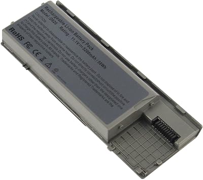 ARyee 5200mAh 11.1V Laptop Battery for Dell Latitude D620 D630 ATG D630c NT379