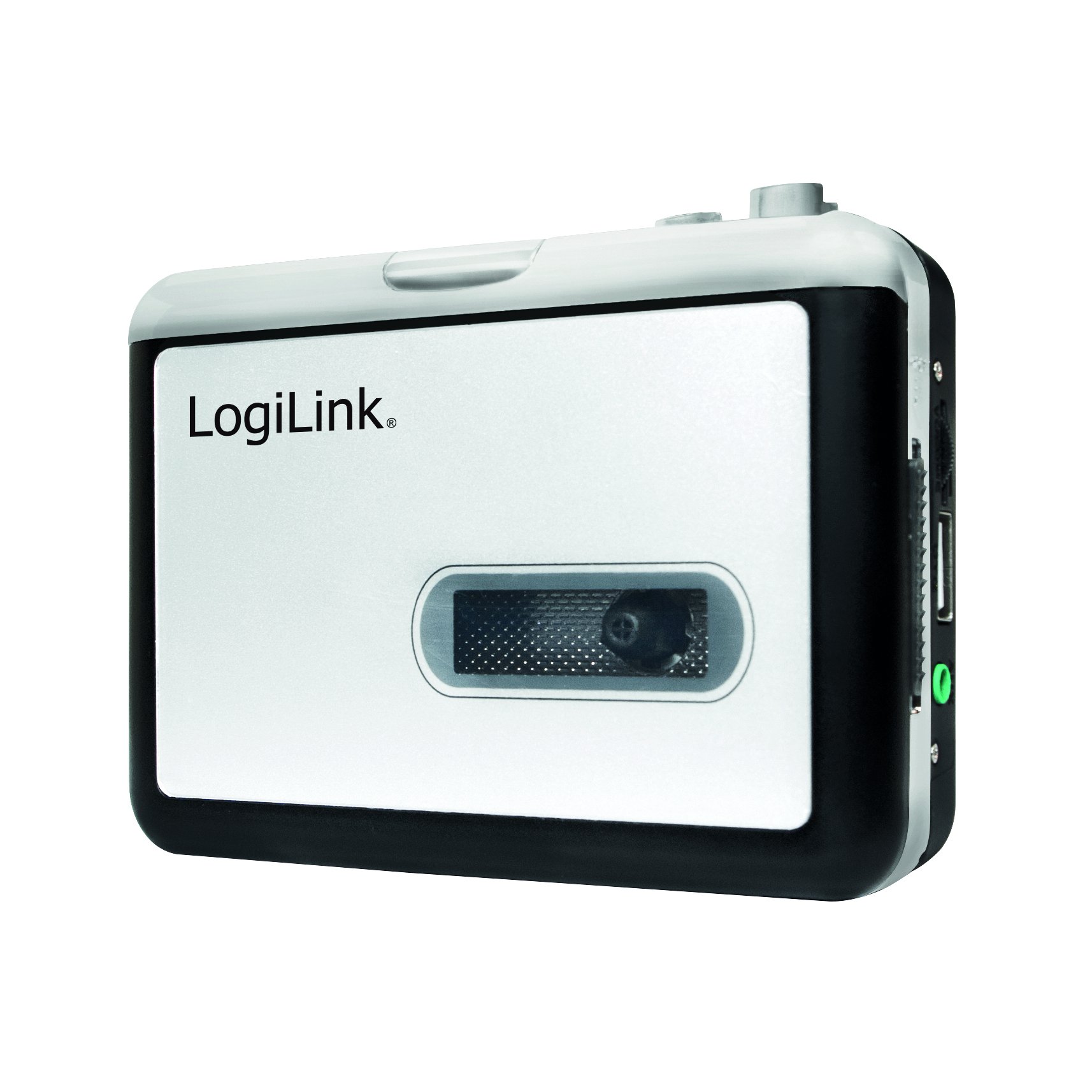 LogiLink UA0281 cassette digitizer with USB port Silver