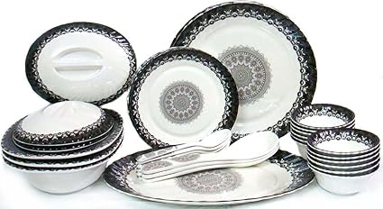 Smart Dinning Dinner Set Aura Print 40 pcs Melamine