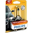 Philips 12972B1 H7 Standard Halogen Replacement Headlight Bulb, 1 Pack
