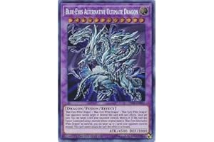 Yu-Gi-Oh! - Blue-Eyes Alternative Ultimate Dragon - TN19-EN001 - Prismatic Secret Rare - Limited Edition - 2019 Gold Sarcophagus Tin