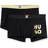 HUGO Men's Two Pack Trunk Gift Set with Metallic Branding
