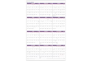 AT-A-GLANCE 2025 Wall Calendar, Monthly, 24" x 36", Extra Large, Paper (PM122825)