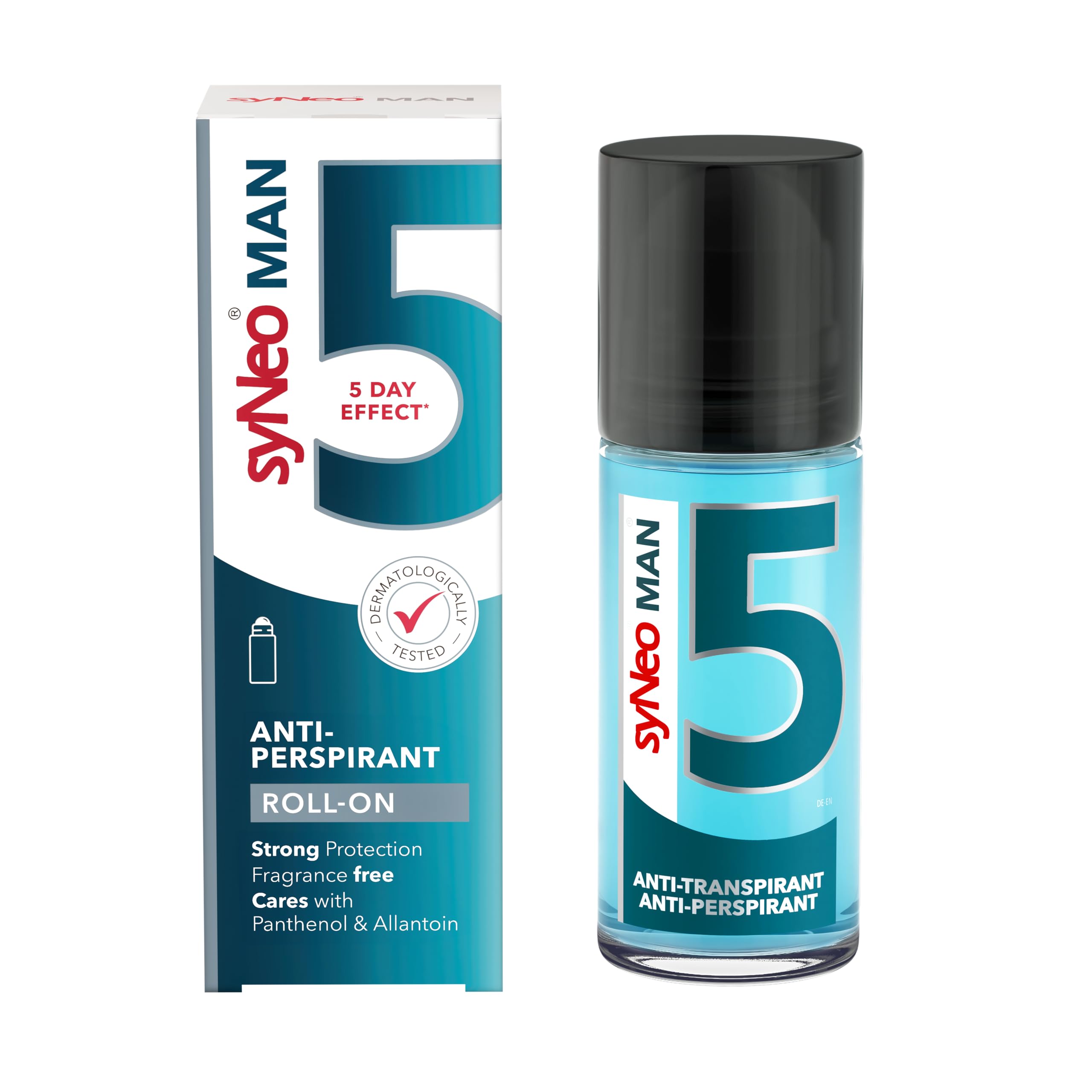 SyNeo 5 Antiperspirant MAN Roll-On, 50 ml, Pack of 1