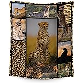 Cheetah Blanket for Kids, Adults - Soft, Fuzzy & Cozy - 40