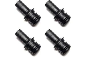 Detoria 20381-002 Quad Port Fittings for Quad Water System Pump (1/2" Hose Barb - Straight)