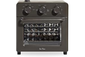 Our Place Wonder Oven | 6-in-1 Air Fryer & Toaster Oven with Steam Infusion | Compact, Countertop Friendly, Fast Preheat, Mul