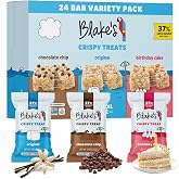 Blake's Crispy Treats Variety Pack 24 Count, Gluten Free and Vegan Snacks | No Seed Oils &middot; Dairy Free &middot; Soy Free &middot; Non-GMO &middot; Perfect for School &middot; Tasty AND Healthy &middot; A go-to for busy parents