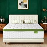 Queen Mattress 12 Inch, Queen Size Mattress with Individually Pocket Spring | Queen Memory Foam Mattresses in a Box Medium Firm, Fiberglass Free, Back Support and Pressure Relief for All Sleep Positions