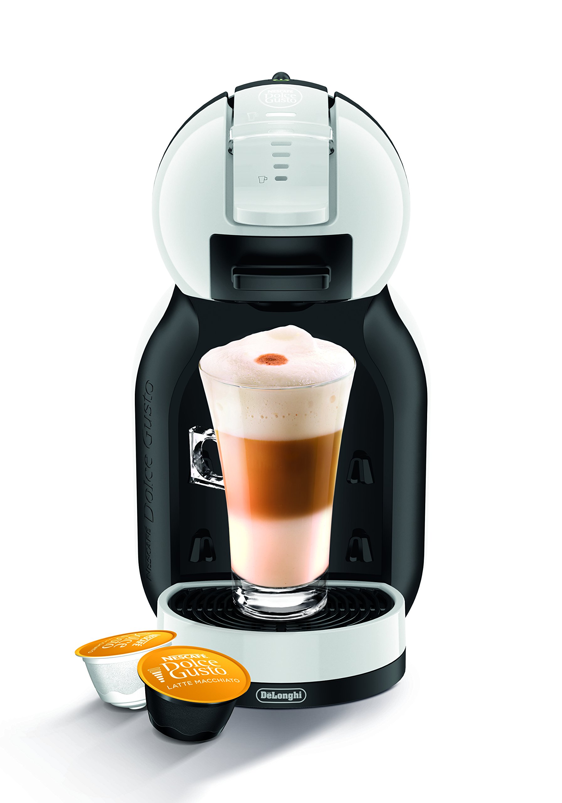 De Longhi Edg305 Wb Dolce Gusto Mini Me Coffee Machine Starter Kit By De Longhi 1460 W White Black Buy Online In Oman At Oman Desertcart Com Productid 76869364