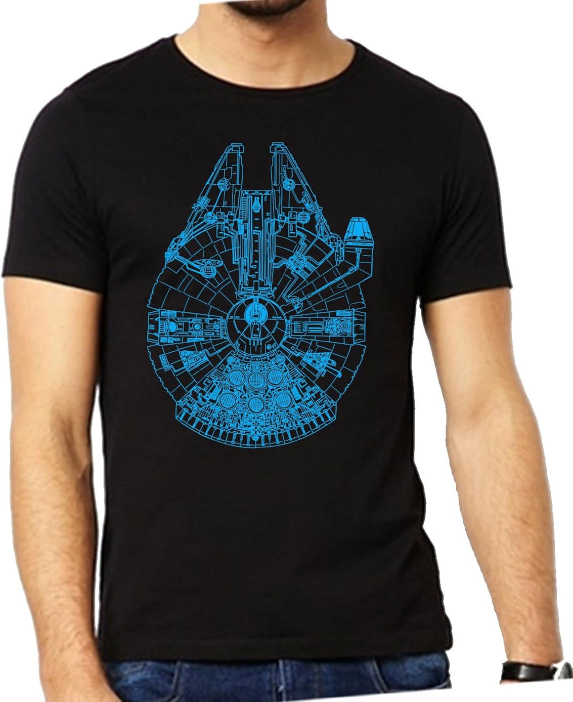 star wars millennium falcon t shirt