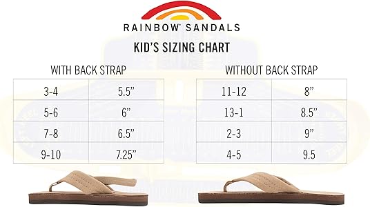 kids rainbow sandals