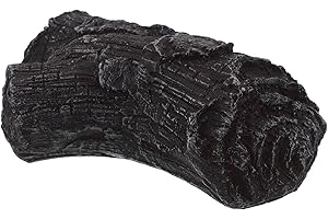 JOINPAYA Battery Operated Faux Charcoal Flame Lamp with Realistic Ember Effect, Artificial Fireplace Flame