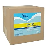 Pool Mate 25-Pounds Premium pH Up for Swimming Pools | 100% Sodium Carbonate, Raises pH, pH Increaser, Easy To Use, Works Fast