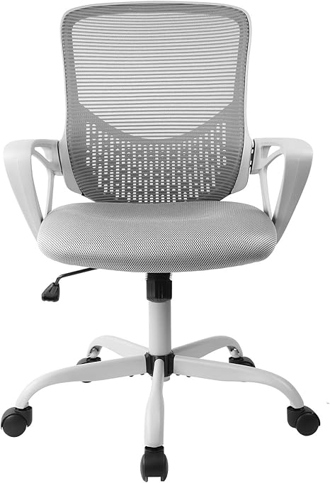 Amazon Com Smugdesk Ergonomic Office Chair Lumbar Support Mesh Chair Computer Desk Chair Task Chair With Armrests Furniture Decor