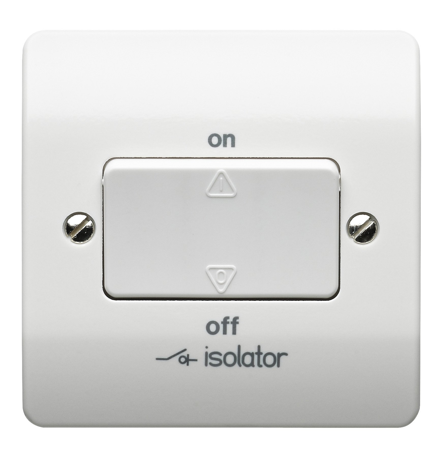 Mk K4857WHI 3-Pole Fan Isolator