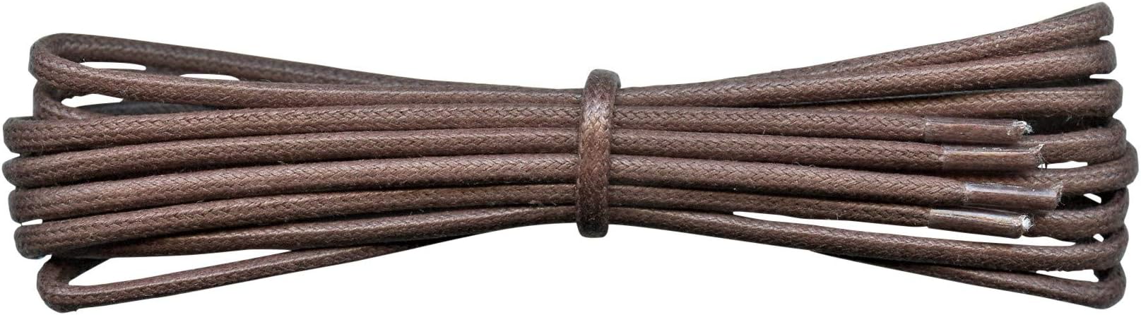 Round Thin Waxed Cotton Shoelaces for dress shoes/boots - Lengths from 18" to 48" - 18 colours