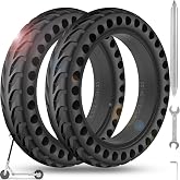 Solid Tire Compatible with Xiaomi M365 / Gotrax GXL V2, 8.5 inches Solid Tires Explosion Proof Tire for Xiaomi Mijia M365 and GOTRAX GXL V2 Electric Scooter (2 PCS)