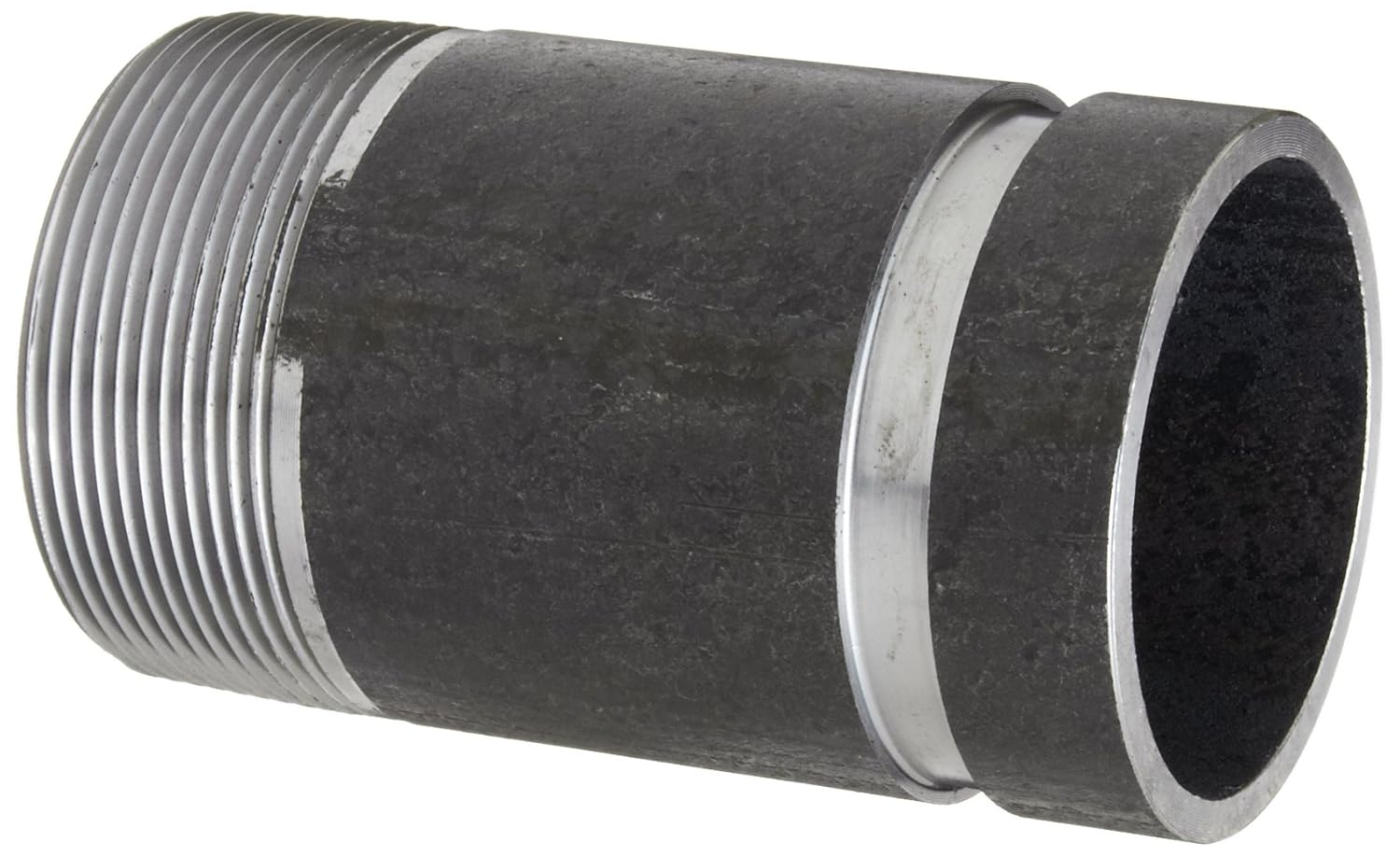 Long Pipe Style Nipple 4 Grooved End x 6 End to End Dixon A714 Carbon