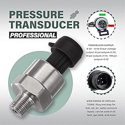 OTUAYAUTO 100 Psi Pressure Transducer Sender Sensor