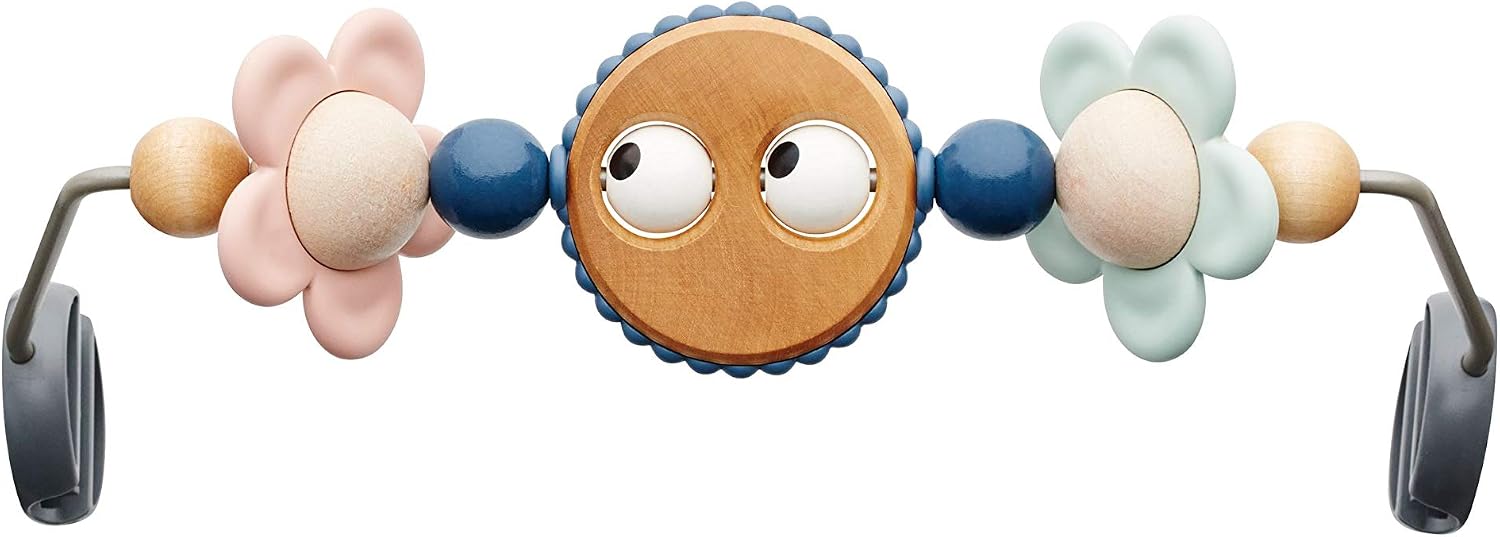BabyBjörn Toy for Bouncer Googly eyes pastels