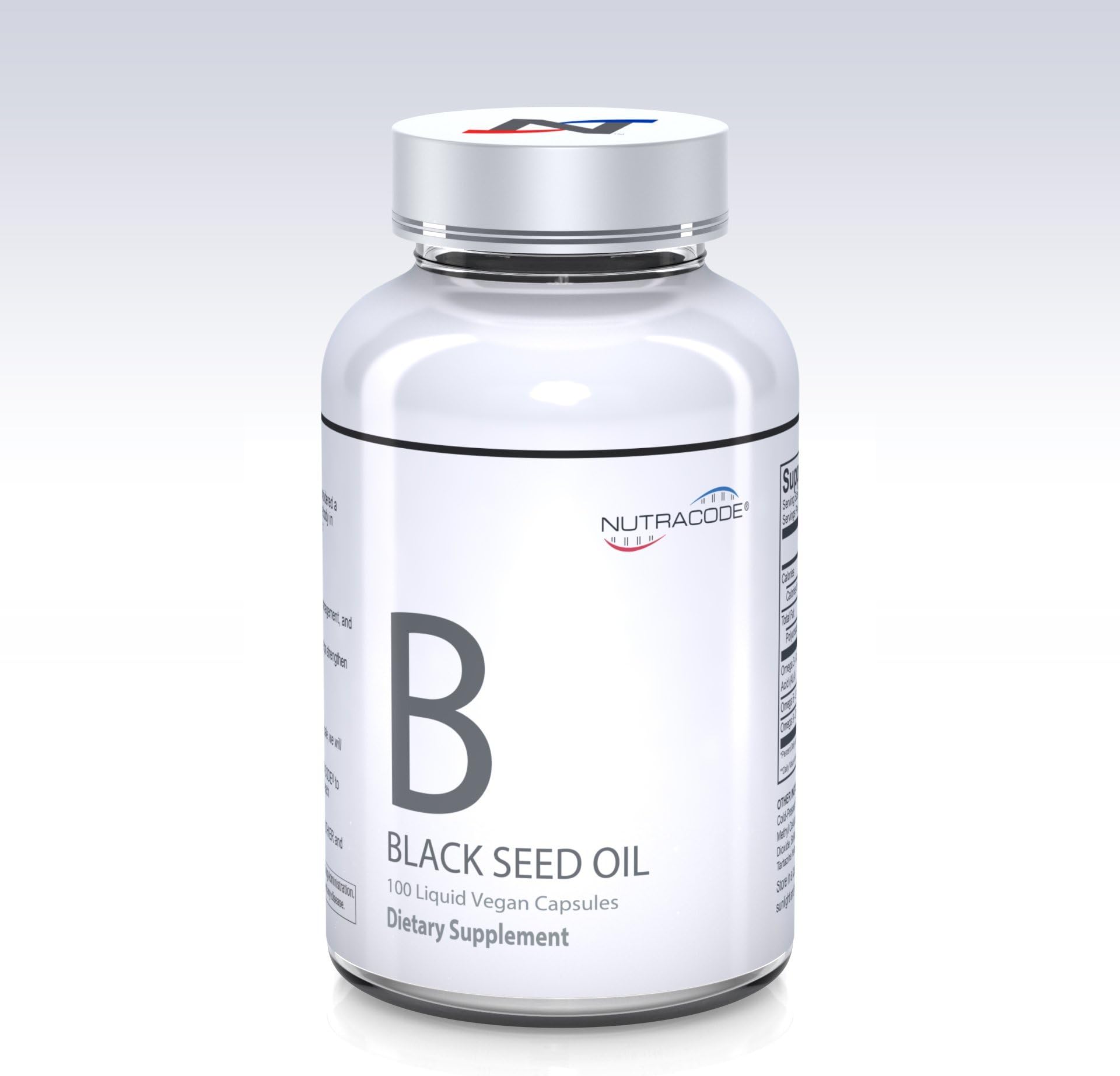Nutracode® Black Cumin Seed Oil 500 mg Capsules - Pack of 6 Bottles