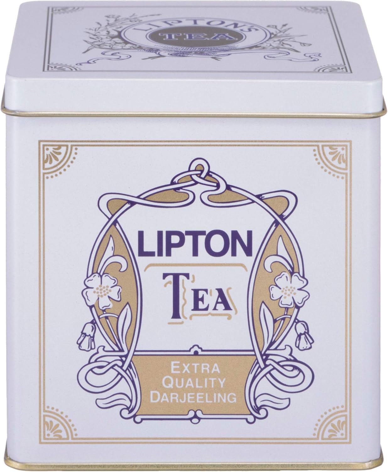 リプトン紅茶 リーフティー エクストラクオリティ ダージリン 白缶 450g商品画像