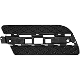 HOPESPANNER No.1648847122 Fog Light Grill for Mercedes Benz GL350 2010-2012 Black Front Left Front Lower Bumper Fog Light Cover Inserts ABS 1 Pc