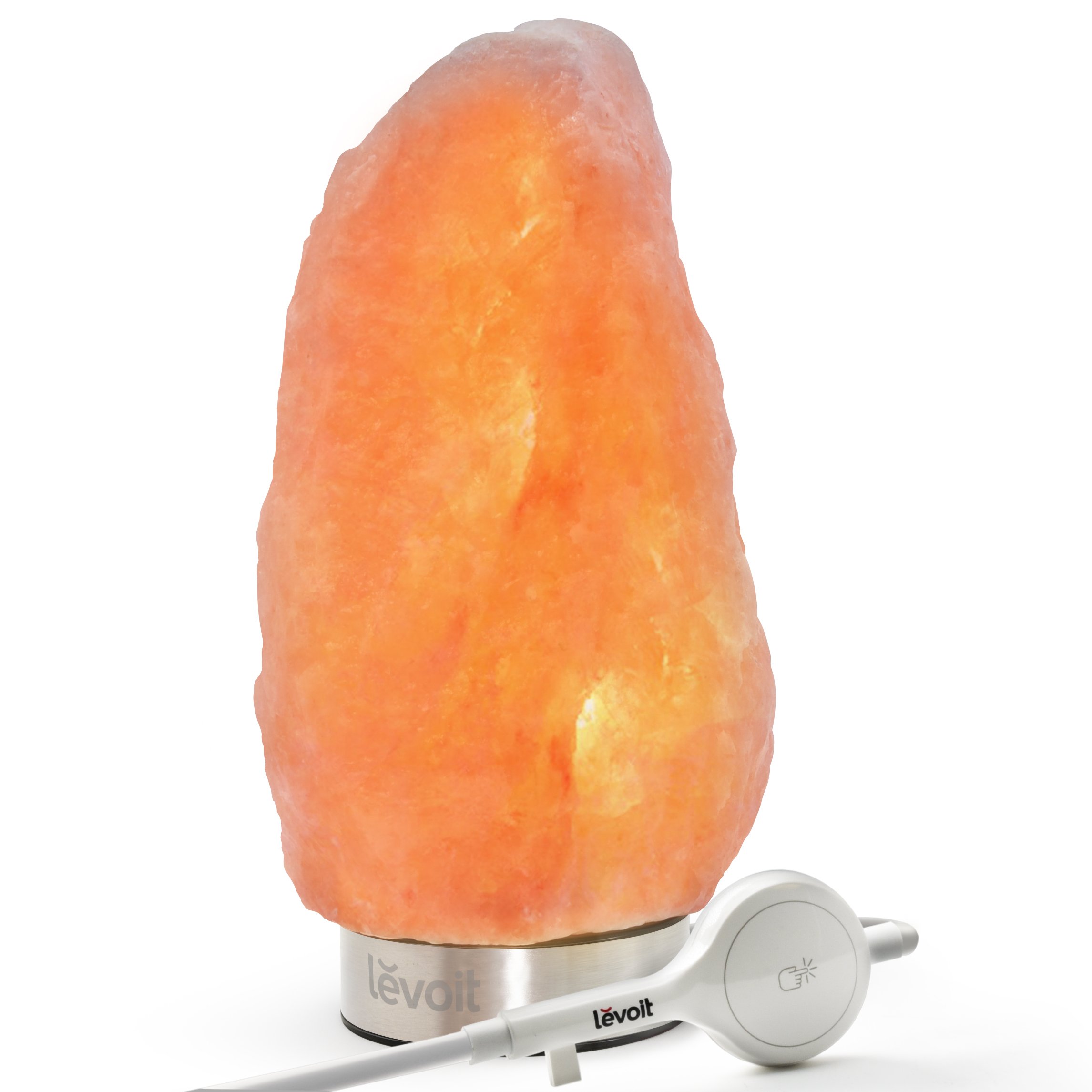 Levoit Kyra Himalayan Salt Lamp(4.5 to 6.5 lbs),Hand Carved Natural