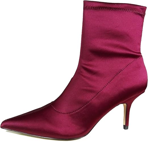 zara satin boots