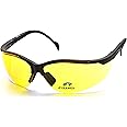 Pyramex Venture II Bifocal Readers Safety Glasses Protective Eyewear, 2.5 Diopters, Amber