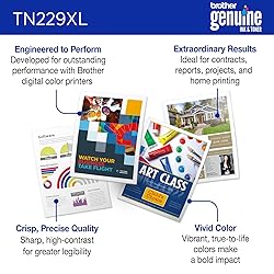 Brother Genuine TN229XLBK Black High Yield Printer