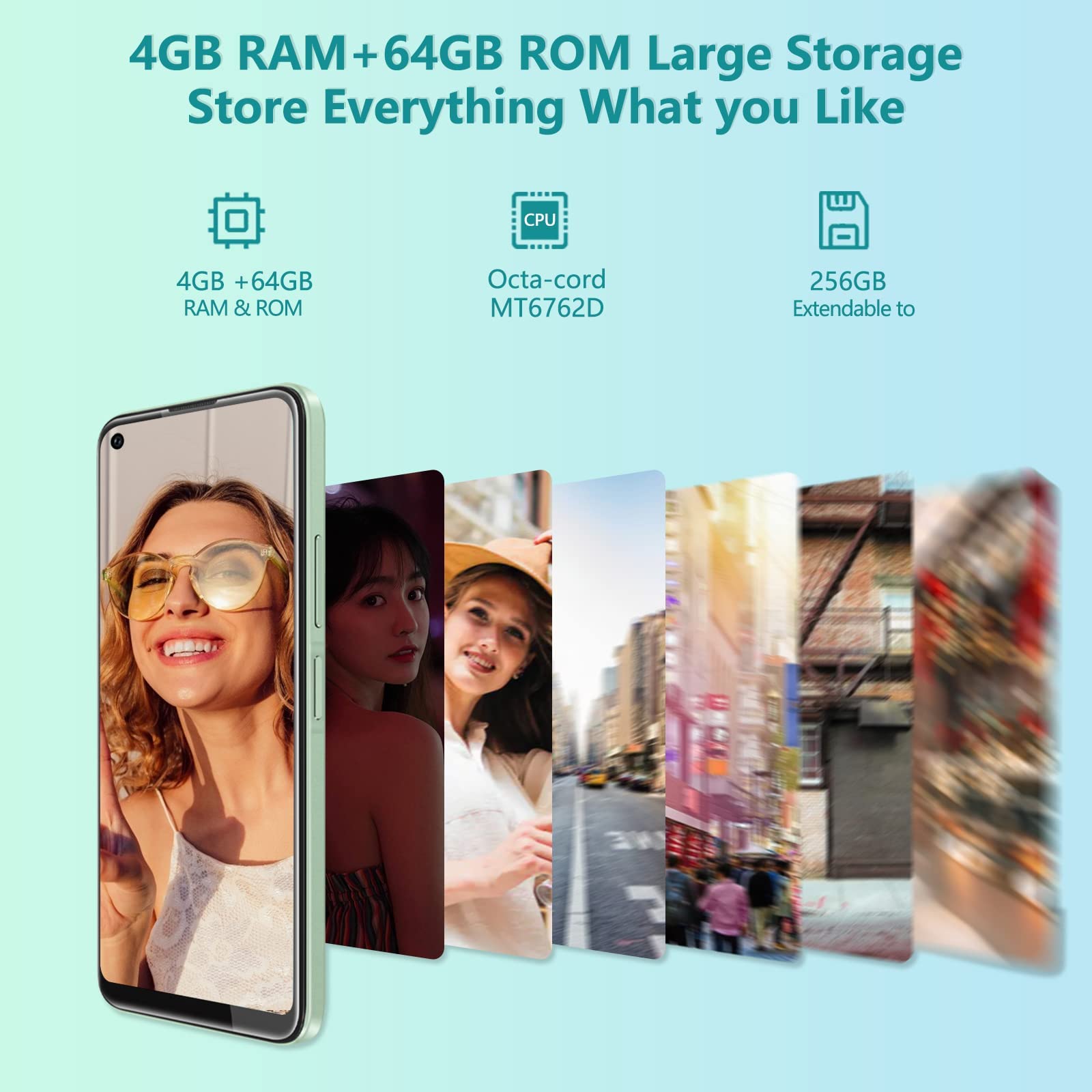 OUKITEL C21 Pro Unlocked Cell Phone, 6.4