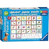 Ravensburger Alphabet Puzzle 30 Piece Jigsaw Puzzle for Kids - Every Piece is Unique, Pieces Fit Together Perfectly - MESH Accredited