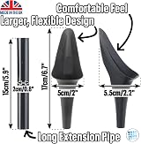 SHEWEE Flexi – The Original Female Urinal – Black – Reusable Portable view 6